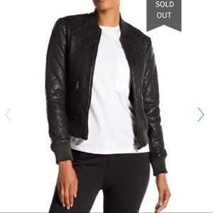 Liebeskind Quilted Real Leather Jacket XL